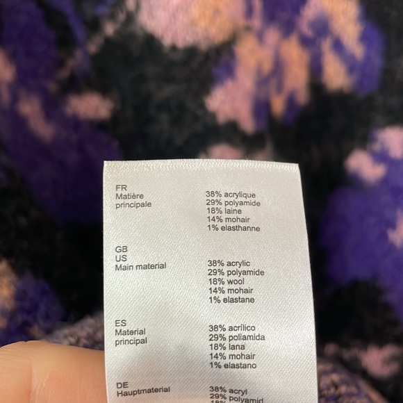 MAJE | Floral Turtleneck Sweater - Picture 6 of 6